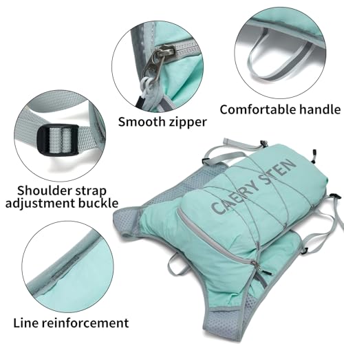 CAREYSTEN Hydration Pack Running Vest with 1.5L Water Bag - Lightweight Marathon Hiking Backpack for Men and Women