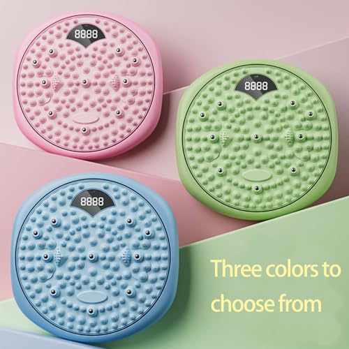 Core Abs Twister Acupressure Plate,Waist Sculptor Foot Mat Massagetwister Board,For Core Ab Exercise - Waist Twisting Disc...