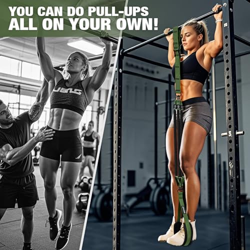 KUTIZE Pull Up Assistance Bands, Pull Up Bar Resistance Bands, Pull Up Bands for Enhanced Strength Training, Muscle Traini...