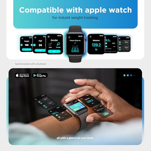 Posture Scale for Body Weight and Fat, Digital Bathroom Scale BMI Weighing Bluetooth Body Fat Scale, 8 Electrode Smart Bod...