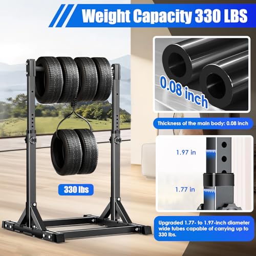 Pull Up Station,Affluent Power Tower Adjustable Pull Up Bar Free Standing, Pull Up Bar for Home Gym,Heavy Duty Multifuncti...