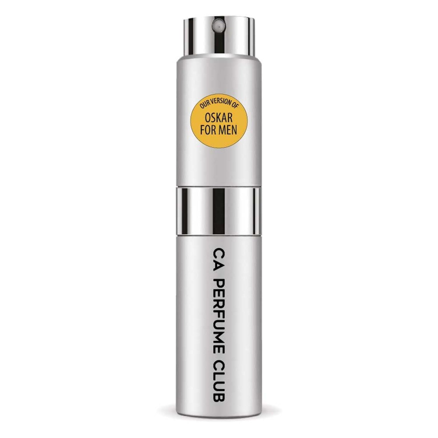 CA Perfume Impression of Oskar For Men Woody Spicy Scent Long Lasting Cologne for Men Eau De Parfum Travel Size Refillable Atomizer Spray 0.27 Fl Oz 8ml