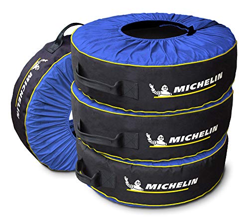 Kurgo Michelin 80 Tire Covers & Tire Bags - All-Season Protection - Seasonal Organizer - Vehicle Tire Cover - Heavy-Duty C...