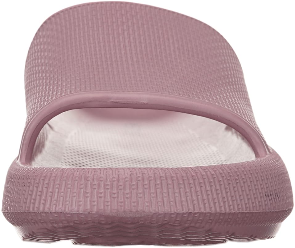 WHITIN Pillow Slippers for Women Non Slip | Cushioned Thick Sole Slides | Quick Drying Bathroom Sandals