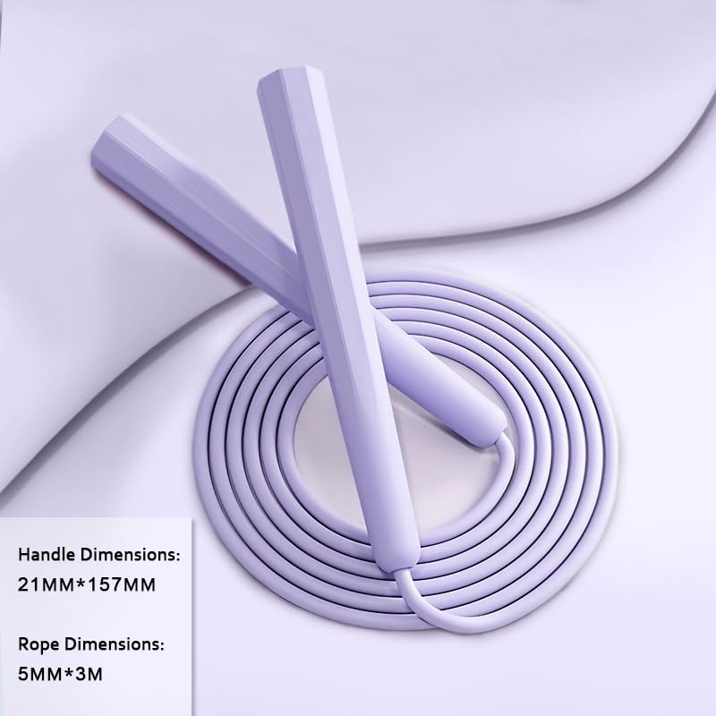 pritingyoga Jump Rope Workout 118inch Professional Skipping Rope Length and Comfortable Grips,Heavy Jumpropes Adults Fitne...
