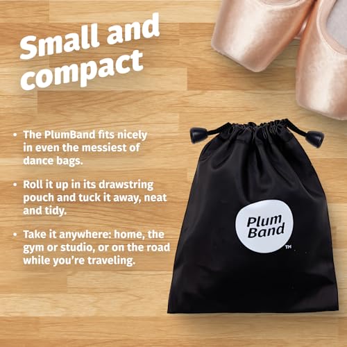 The PlumBand Stretch Band for Dance and Ballet – Premium Gift-Ready Package - Sizes for Kids & Adults – Improve Your Split...