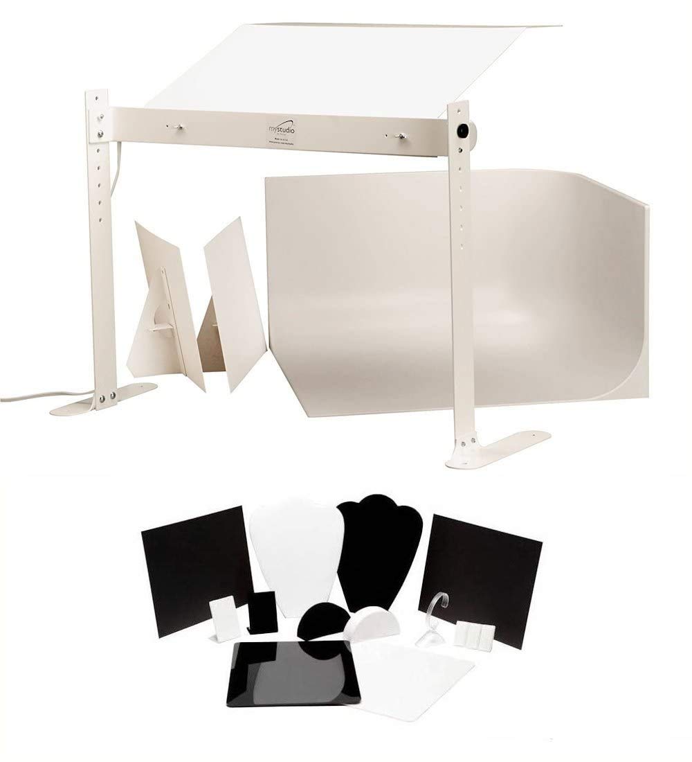 Mystudio Ms20Jled Professional Tabletop Photo Studio Lightbox With Led Lighting For Product Photography