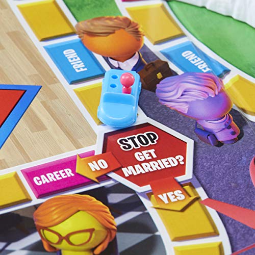 The Game of Life Board Game, Family Games for Kids Ages 8 and Up, Pegs Come in 6 Colors, Family Board Games for 2 to 4 Pla...