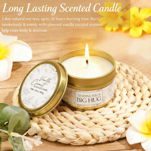 Get Well Soon Gifts for Women – Self Care Spa Gift Basket, Thinking of You Gifts Sympathy Care Package, Sending Hugs Recov...