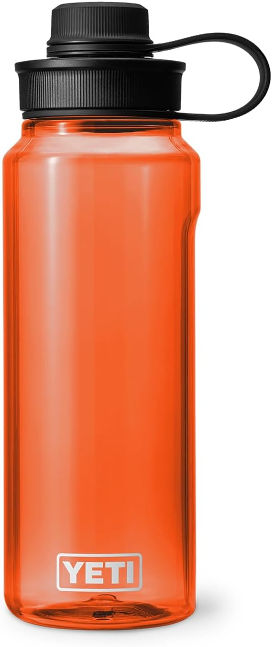 YETI Yonder Water Bottle with Yonder Tether Cap, Lightweight, Leakproof and BPA-Free