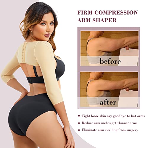 RDSINAE Arm faja Women Slimming Sleeves Lipo Post Surgery Compression Arm Sleeves Posture Corrector Tops Shapewear