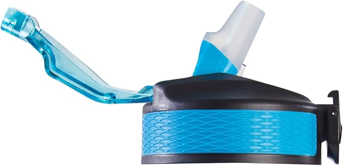 EYQ Water Bottle Straw Lid for 32 oz Water Jug (Dark Blue)