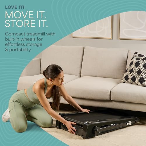 LifePro PacerMini Compact Small Walking Pad Treadmill with Incline – Under Desk Walking Treadmill for Home Mini Apartment...