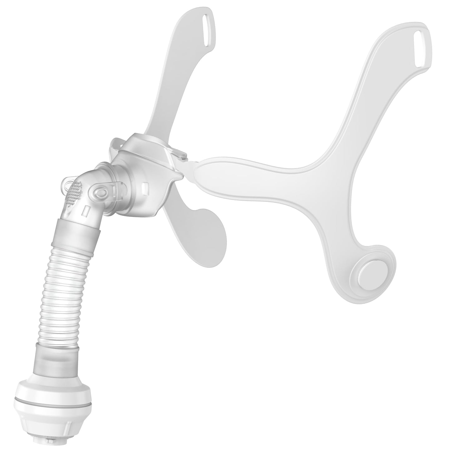 Replacement Tubing and Support Set for Airfit N20 to Airmini, Improved Exhaust Structure & Detachable Design, Lower Noise and Easier to Clean ，ItAll Supplies for CPAP Users