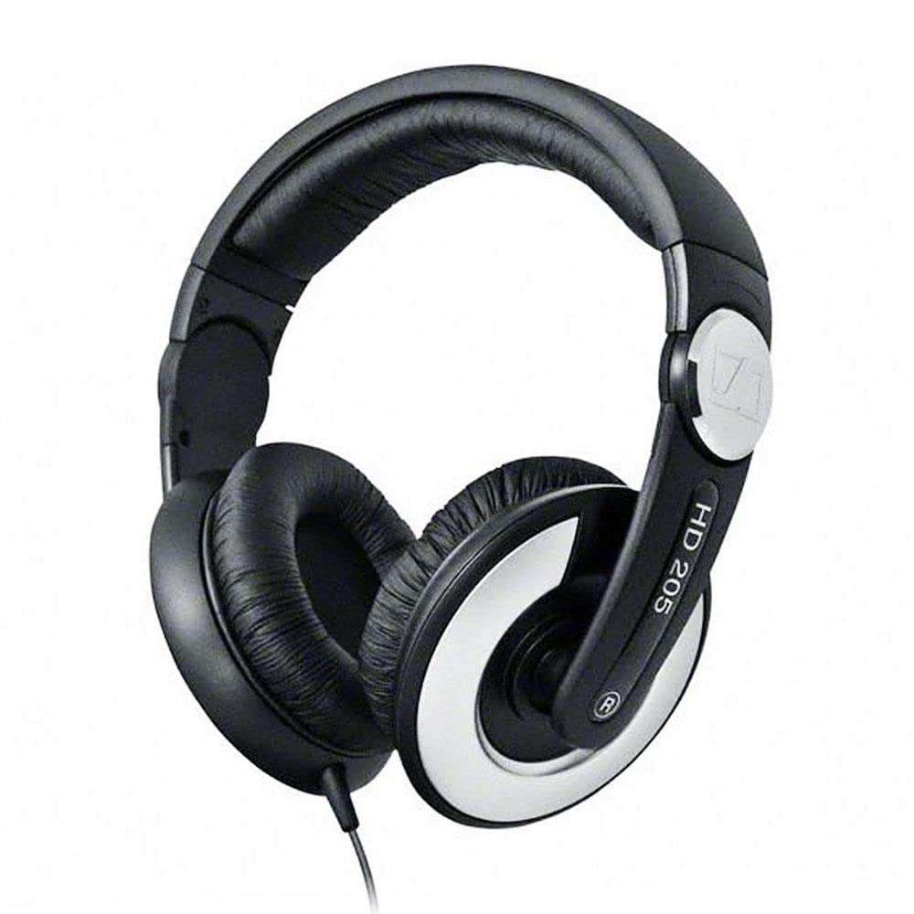 Sennheiser Hd 205-Ii Studio Grade Dj Headphones (Black/Grey)