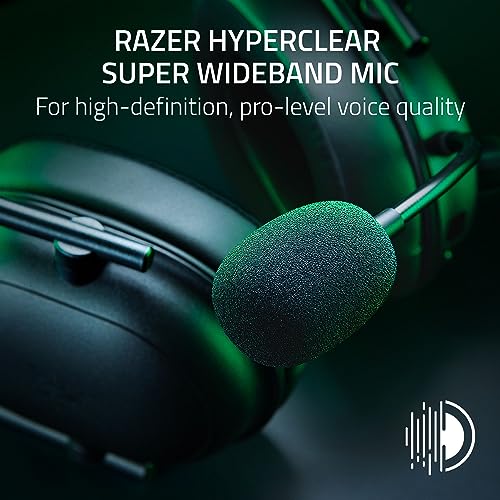 Razer BlackShark V2 HyperSpeed Wireless Gaming Headset: 280g Lightweight - THX Spatial Audio - Bendable Mic - 50mm Drivers...