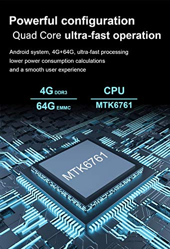 Rainbuvvy Smart Watch for Men, 4G Smartwatch for Android and iOS 2.88 Inch Touch Screen Android 9.0 OS 4GB+64GB Activity T...
