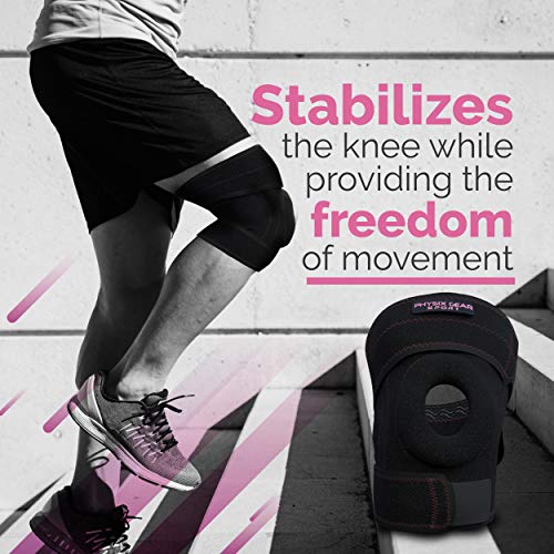 Physix Gear Knee Brace for Men & Women - Adjustable Patella Compression Knee Support for Arthritis, ACL & MCL, Meniscus Te...