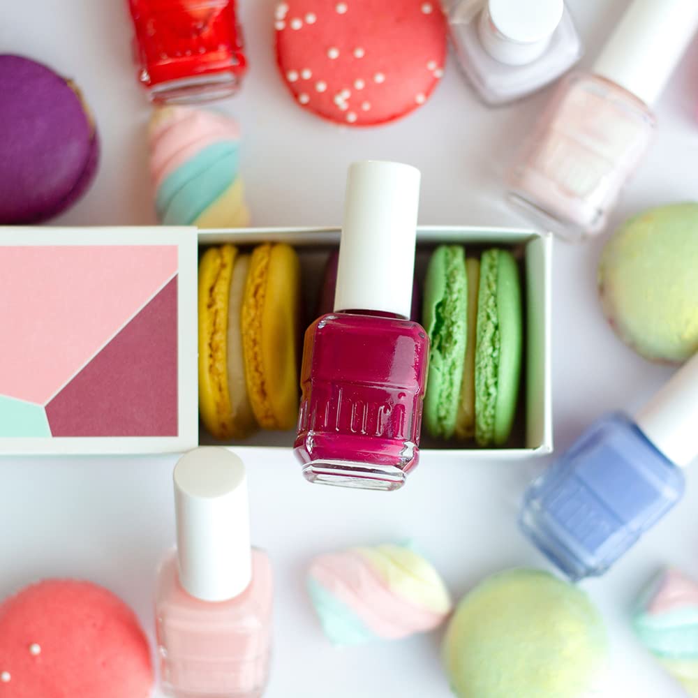duri Nail Polish, 741 Serendipity, Attractive Maroon Red, Full Coverage, Shiny Finish, Quick Drying, Lasting, Easy to Apply, 0.4