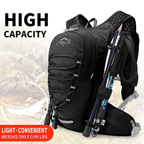 IX INOXTO Running Hydration Vest for Men Women Water Backpack for Running 3L Running Hydration Pack for Trail Running Mara...