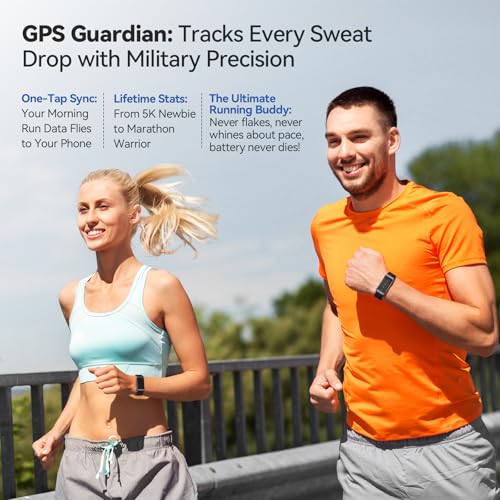Smart Bracelet, Wearable Activity & Fitness Tracker Band, 24H Sleep Tracker, All-Day Continuous Heart Rate Blood Pressure ...