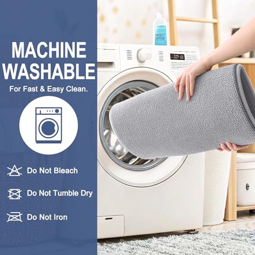 OLANLY Thick Memory Foam Bath Mat Rug 30x20, Extra Soft Absorbent Bathroom Rugs, Quick Dry Bath Mats, Non-Slip, Machine Wa...