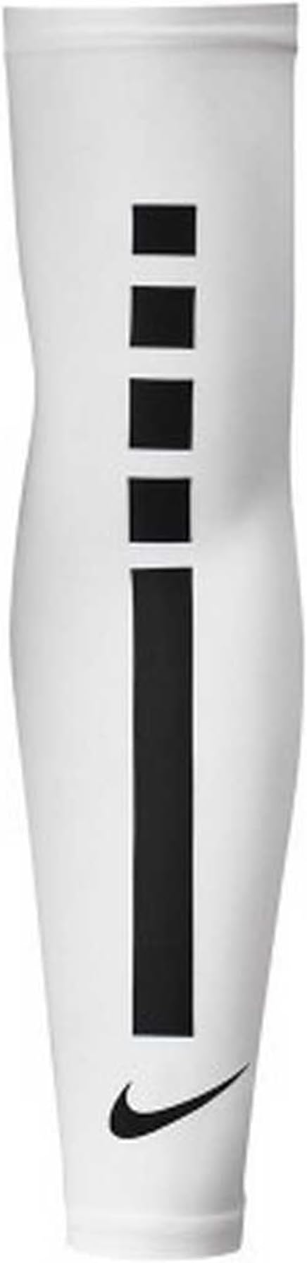 Nike Unisex's PRO Elite Sleeve 2.0, White/Black, S/M