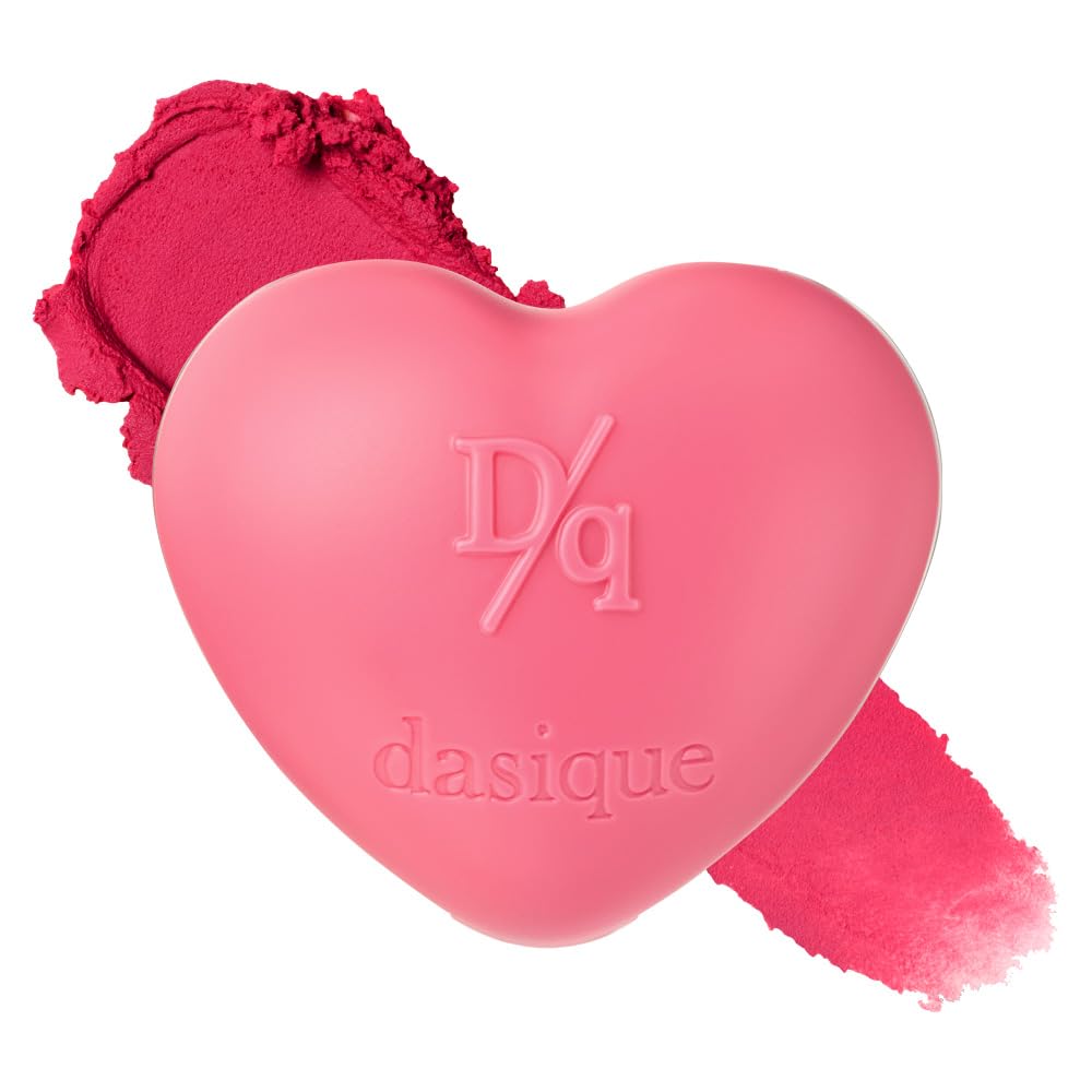 dasique Souffle Color Pot #11 Cherry Custard - Makeup Blush, Buildable Silky-Smooth Texture, Build-In Mini Brush, Multi-Use For
