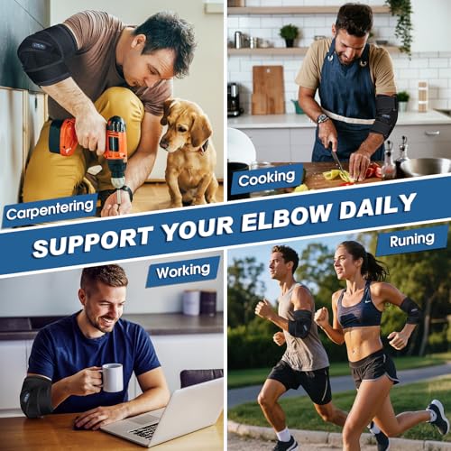 TISMOD Elbow Brace, Elbow Splint for Cubital Tunnel Brace for Sleeping-Immobilizer for Ulnar Nerve Brace Elbow Pain fit Me...
