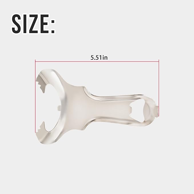 For Mason Jar Opener - Easy Grip Manual Handheld Lid Remover for Canning, Bottles & Jars - No Dents or Damage, Rust-Resistant, Multi-Purpose Kitchen Tool (Vintage Style)