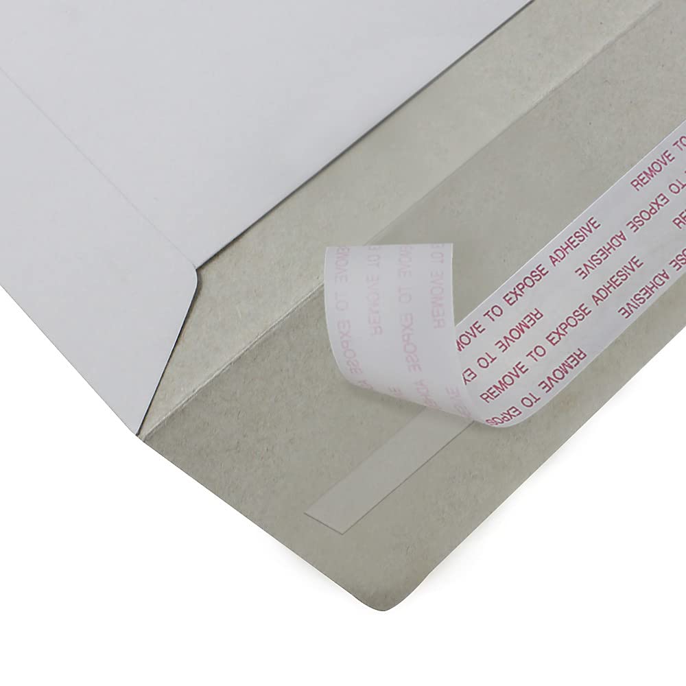 30 EcoSwift 6.5 x 4.5 Rigid Photo Mailers Stay Flats White Cardboard Self Seal Envelopes