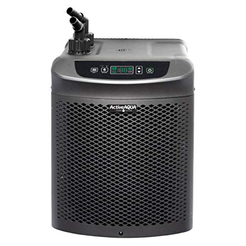 Active Aqua AACH50HP Water Chiller for Aquarium, Hydroponics, Bathtub – 0.5 HP, Fast Cooling, 90-172 Gallons, Titanium Eva...