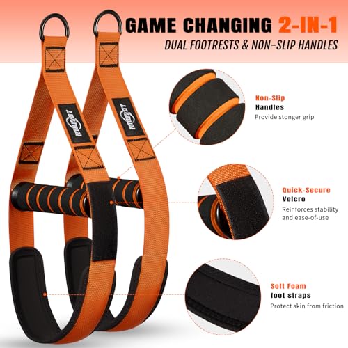 NTIUYOT Pull Up Bands, Heavy Duty Resistance Bands with Handle, Workout Bands for Pull Up Bar, Pullup Assist Band Set for ...