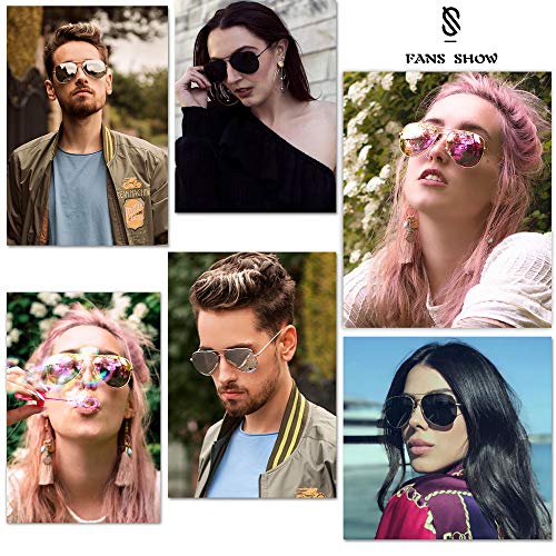 SOJOS Classic Aviator Polarized Sunglasses for Men Women Vintage Retro Style