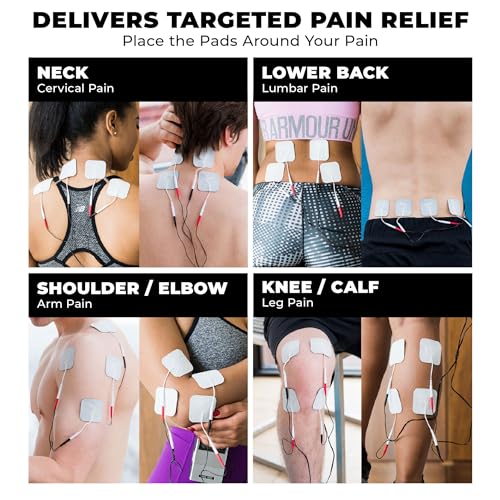 TENS 7000 Digital TENS Unit with Accessories - Muscle Stimulator Machine for Back Pain Relief, Sciatica, Neck, Nerve, Shou...
