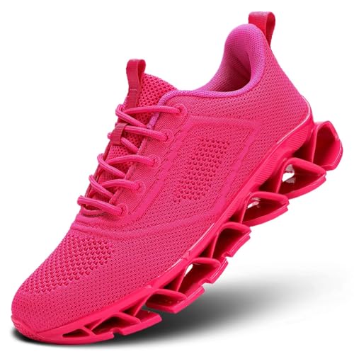 Womens Walking Shoes Fashion Running Tennis Blade Sneakers Mesh Breathable Athletic Sport Gym