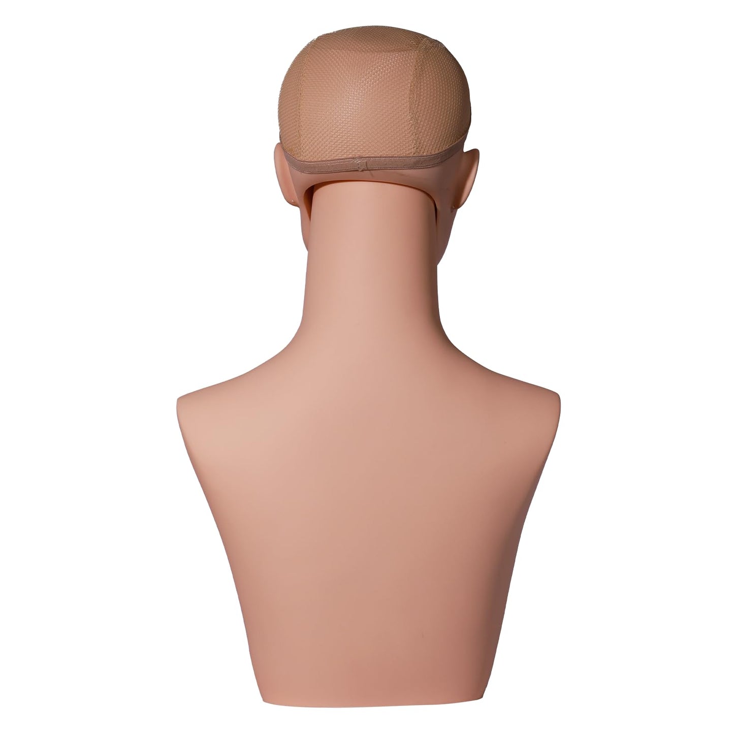 L7 MANNEQUIN Realistic Glam Half Body Mannequin Head ,Mannequin Head with Shoulders for Wigs Earrings Hats Display, cabeza e man