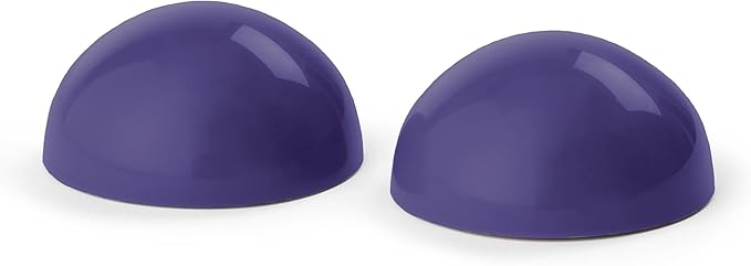 OPTP Half Balls (Pair) - No-Roll Half Ball Set for Stretching and Massage, Plantar Fasciitis Relief, and Muscle Tension in...