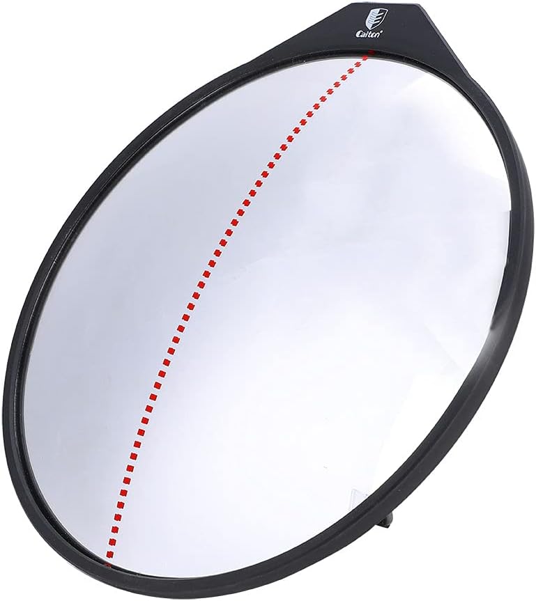 VGEBY Training Mirror, Adjustable Angle Convex Swing Trainer Practice Acrylic Stainless Stand Mirror Stuff Swing Mirror