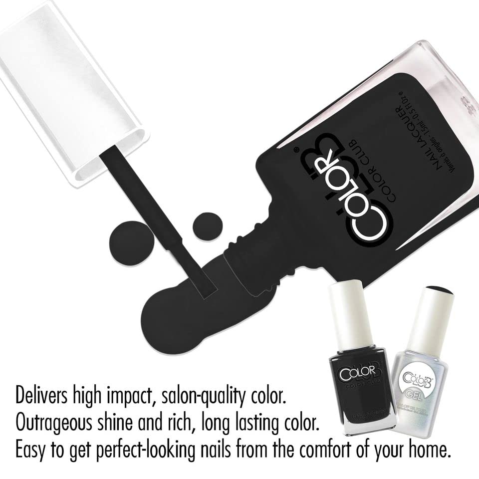 Color Club Smoke Screen Color Club Gel + Lacquer Duo Includes 1 Each Of 05gelnrss and 05anrss, 0.5 fluid_ounces