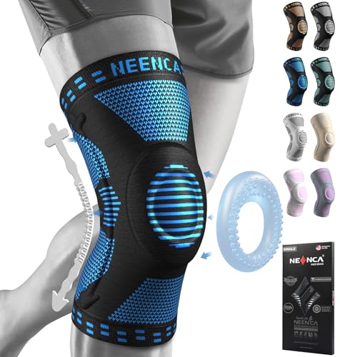NEENCA Professional Knee Brace for Pain Relief, Medical Knee Support with Patella Pad & Side Stabilizers, Compression Knee...