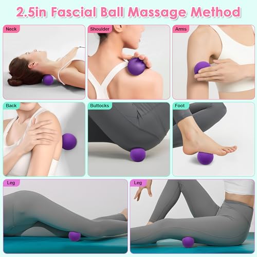Goocrun Fabric Resistance Bands for Working Out, Wide Booty Belt with Multiple Resistance Levels. Yoga Balance Balls. Grea...