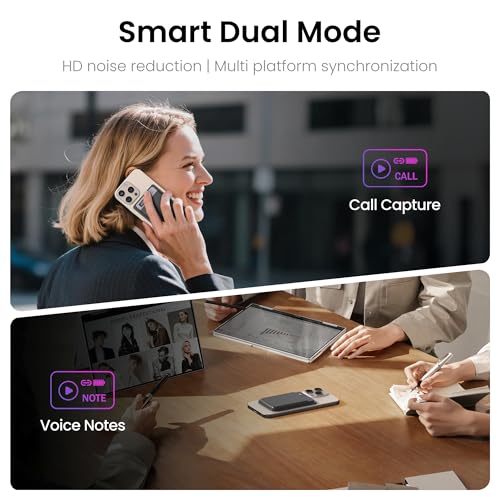AI Voice Recorder, Note Voice Recorder - Transcribe & Summarize, AI Noise Cancellation Technology, Supports 152 Languages,...