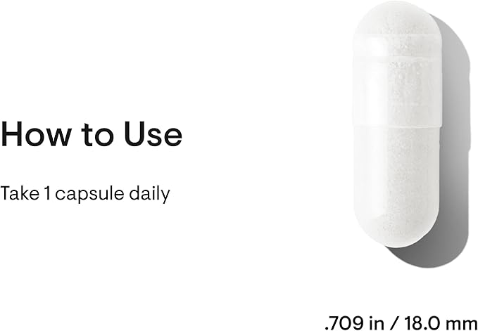 THORNE Zinc Bisglycinate 30mg - Daily Support for Skin, Eye & Immune System Health* with Zinc Supplement Capsules - 60 Capsules