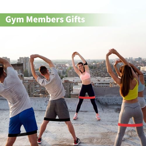 KANGFITER 100 PCS Bulk Resistance Bands Latex, Loop Exercise Bands Set for Gym Members Sports Class Students Gift, 5 Piece...