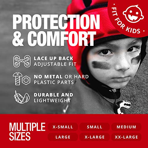 GAMEBREAKER Multi-Sport Soft Shell Protective Helmet - Flag Football Helmet 7v7 Rugby - Youth to Adult - Rigorously Tested