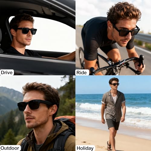 AI Smart Glasses with Color-Change Lenses Bluetooth Glasses for Men Women with Translation 160+Languages Voice Assistant T...