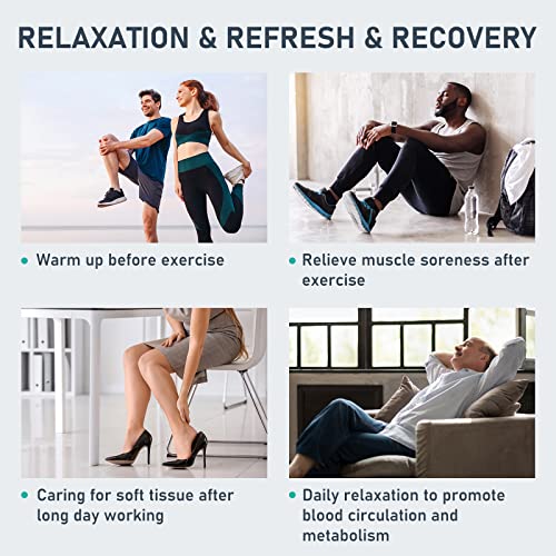 QUINEAR Air Compression Recovery System, Professional Sequential Device for Massage Therapy, Foot and Leg Recovery Boots t...