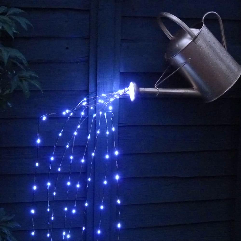 soltuus Solar Fairy String Lights, 180 LEDs, Waterproof, 6.6 ft, Blue, Model 898746a0-71be-4819-a86b-55110fb