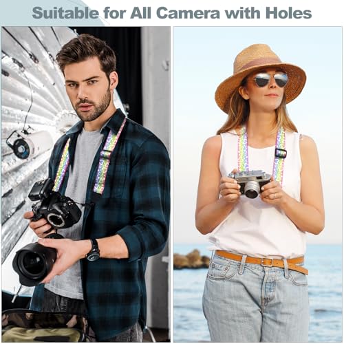 OIAWH Adjustable Shoulder Strap, Comfortable Camera Strap, Neck Lanyard for iPad Tablet Case, Camera, Binocular, Luggage B...